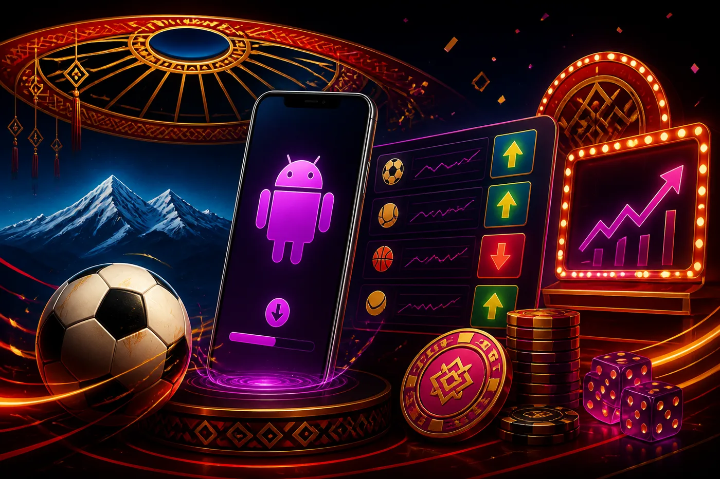 Android орнотуу