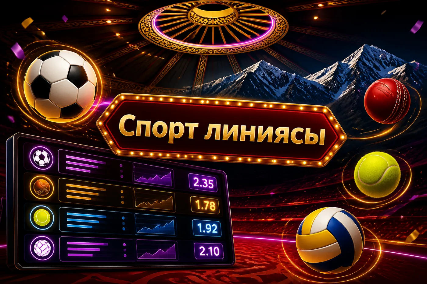 Спорт коюм линиясы